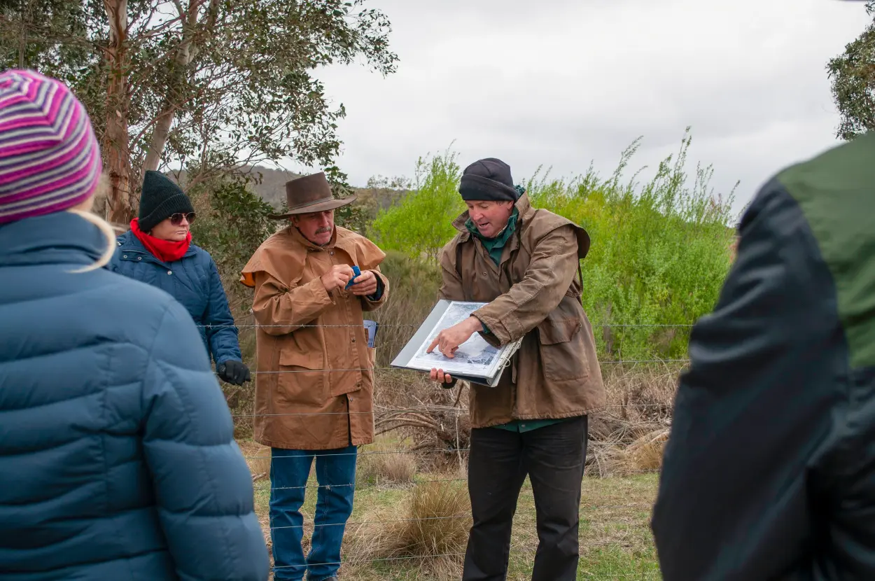 Helping Aussie farmers learn landscape rehydration