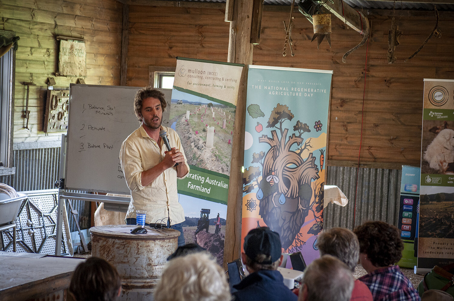  Damon Gameau -&nbsp;‘2040: The Regeneration’ producer and speaker shares his experiences of mobilising awareness around regenerative agriculture in Australia and internationally. 