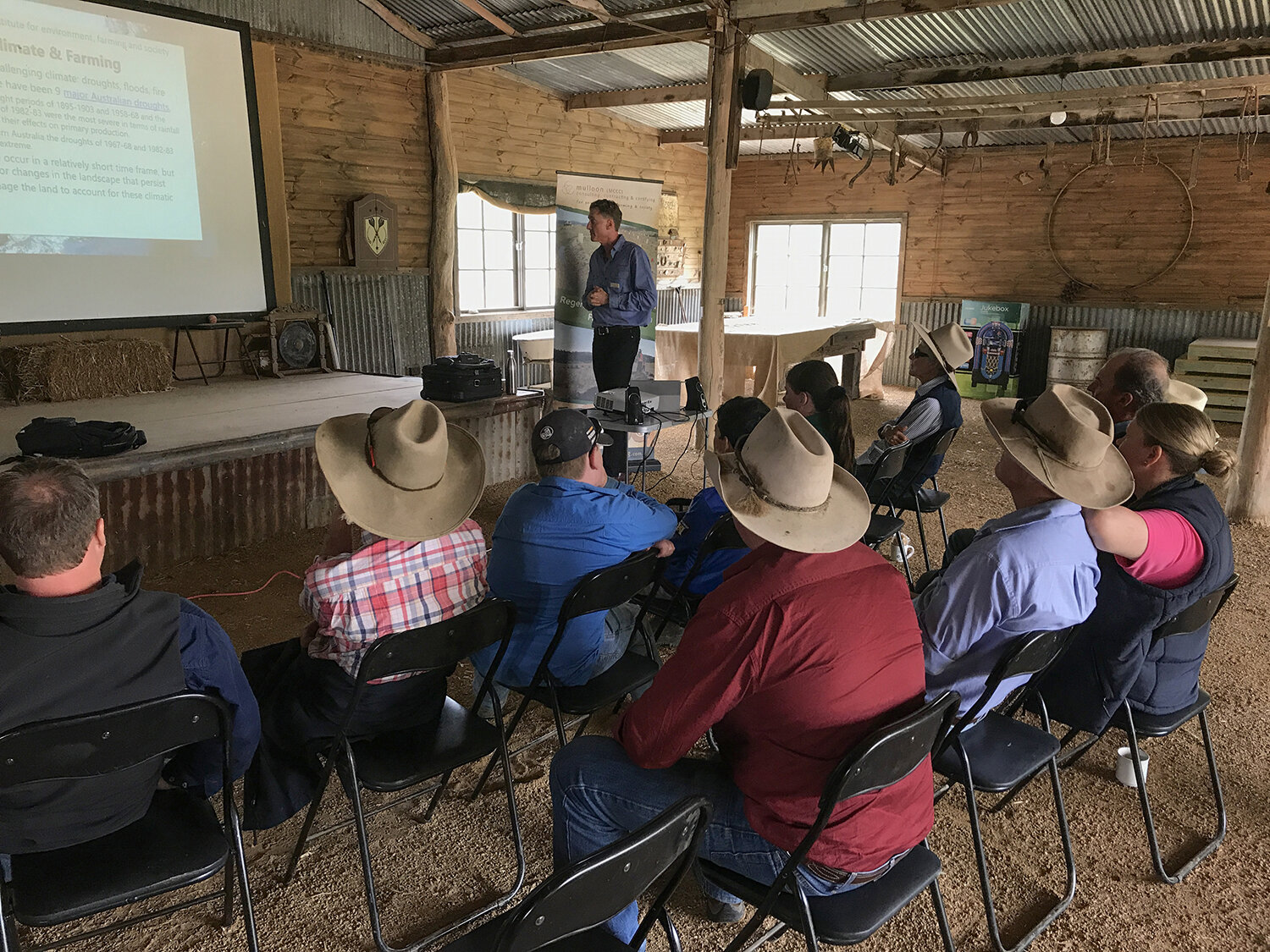  Research Coordinator Luke Peel discusses science and monitoring aspects. 