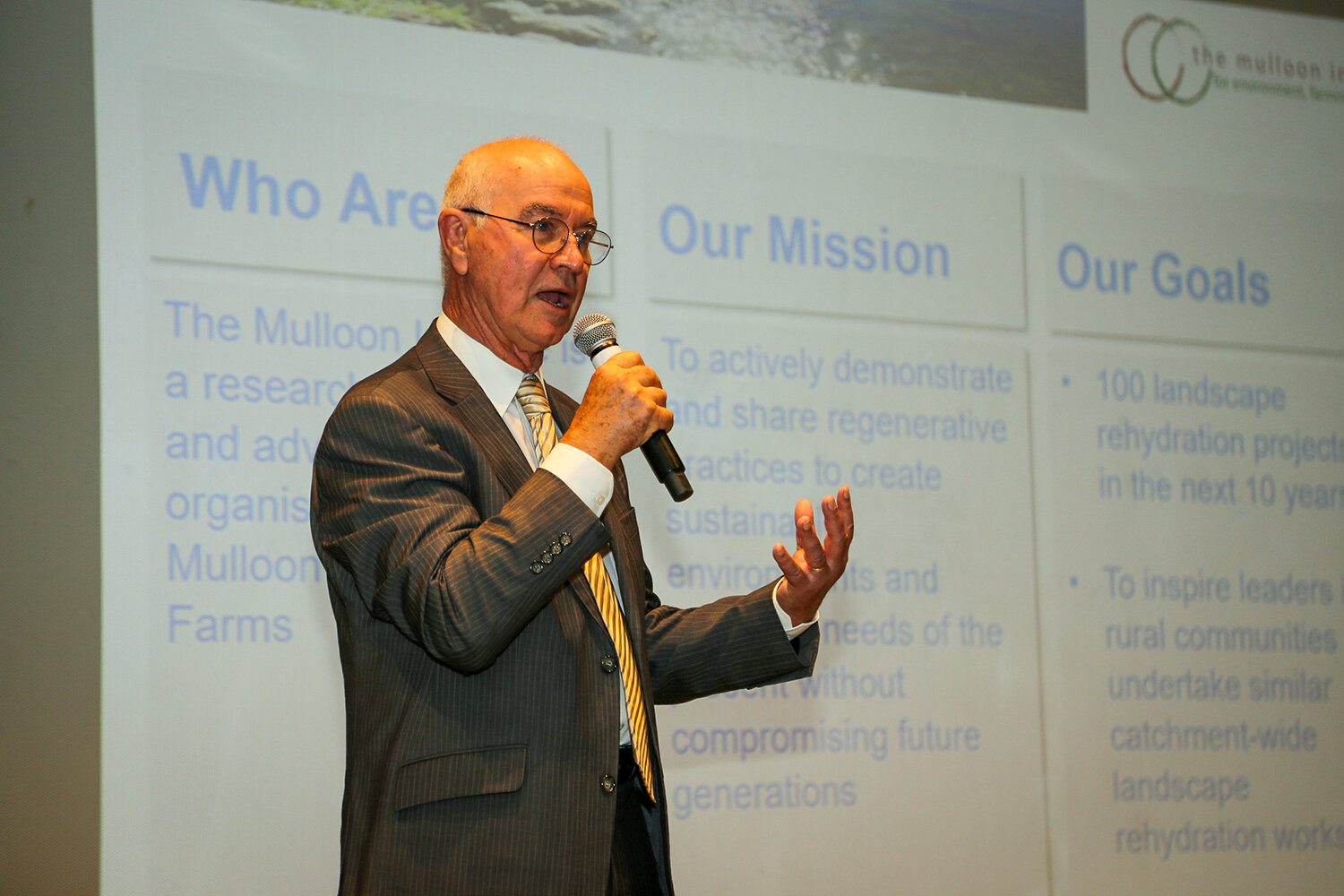  Gary Nairn AO - Chairman, The Mulloon Institute 