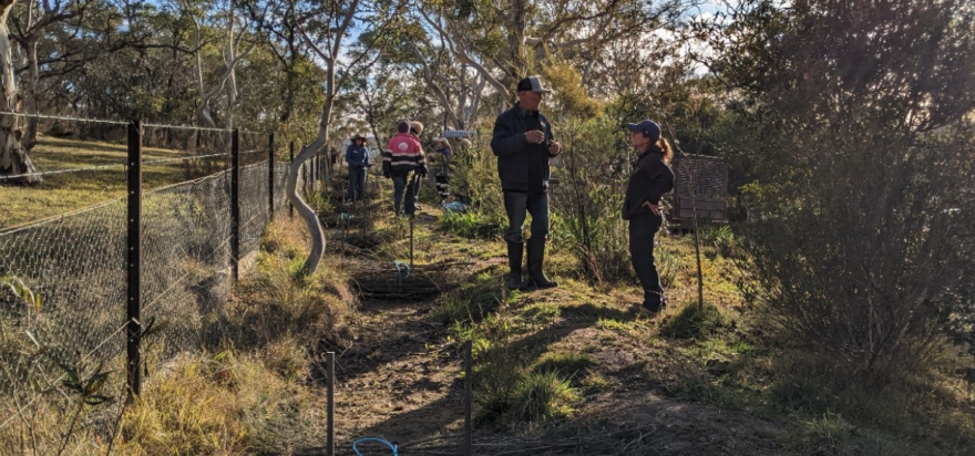 Mohair breeders’ landscape rehydration field day
