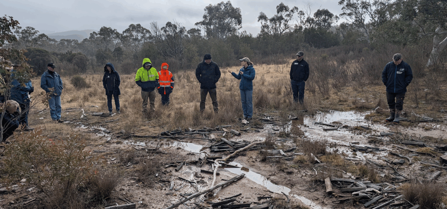 Sharing knowledge at the Bombay Catchment Field Day