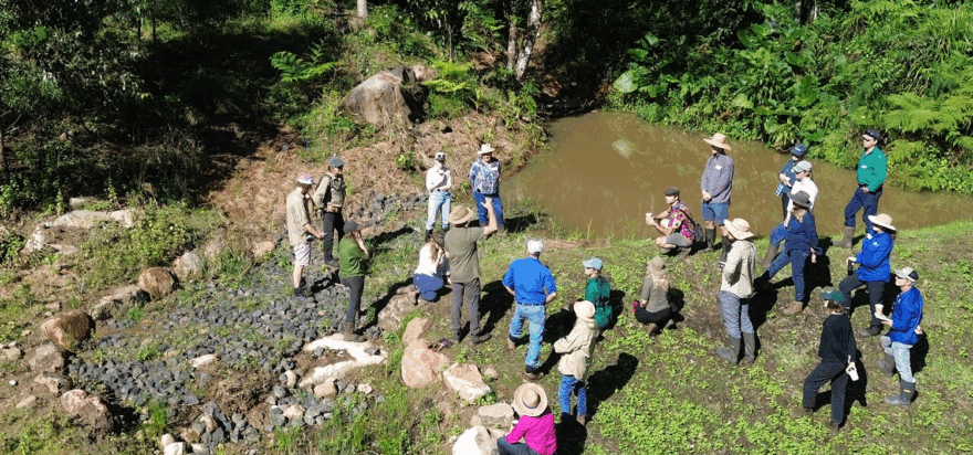 Caring for Catchments Field Day at Tuntable Creek