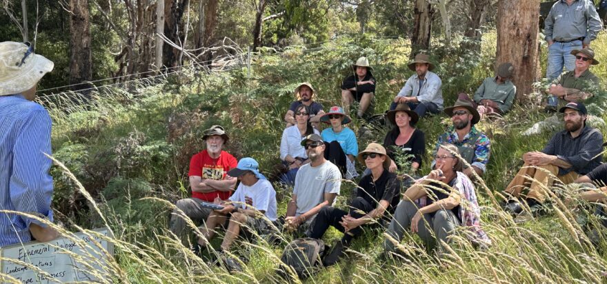 Bootcamp brings landscape resilience to Lorrina Community, Tasmania