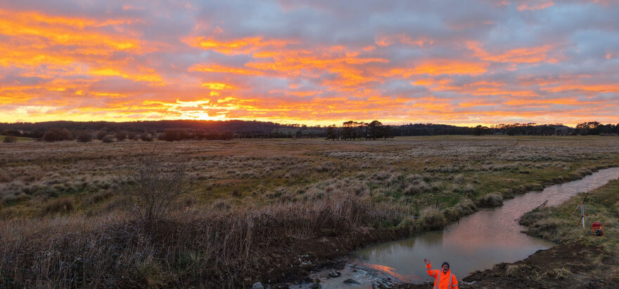Two properties, one creek: Winter works wrap up on Kellys Creek