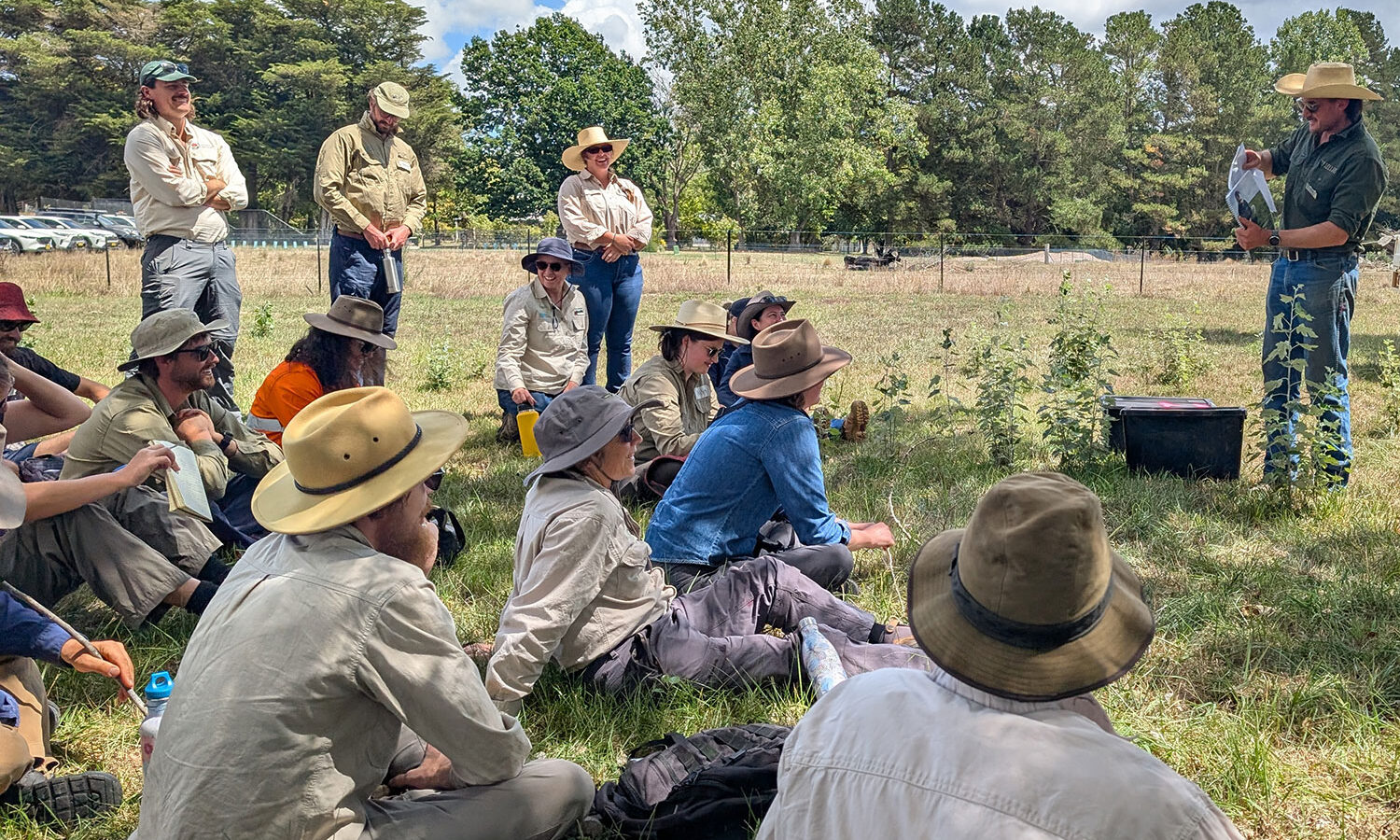 Helping Aussie farmers learn landscape rehydration