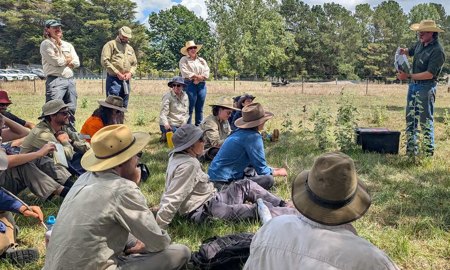 Helping Aussie farmers learn landscape rehydration